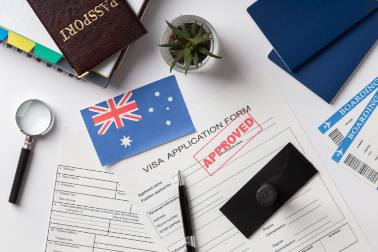 Australia visa proof of travel